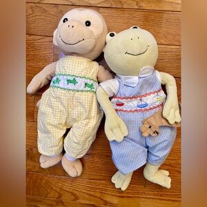 Kelly B Rightsell frog & Monkey